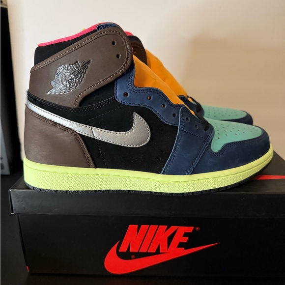 Nike Air Jordan 1 Retro High OG Tokyo Bio Hack Men's Size 9 Multicolor - Picture 2 of 6
